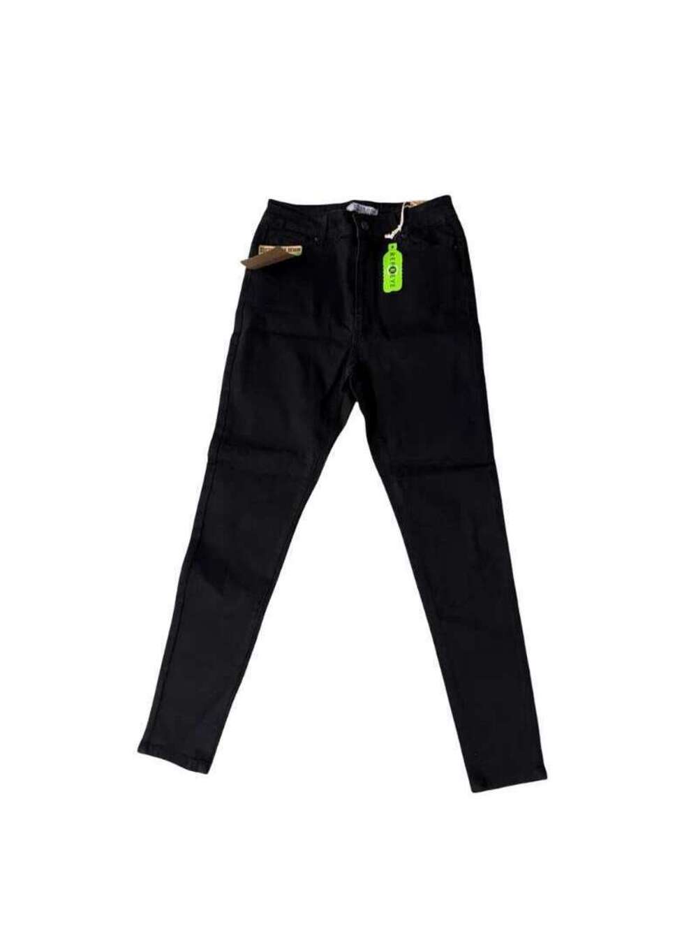 Wax Jean Butt I Love You Womens Black Skinny Jeans Size 13/31 Stretch New